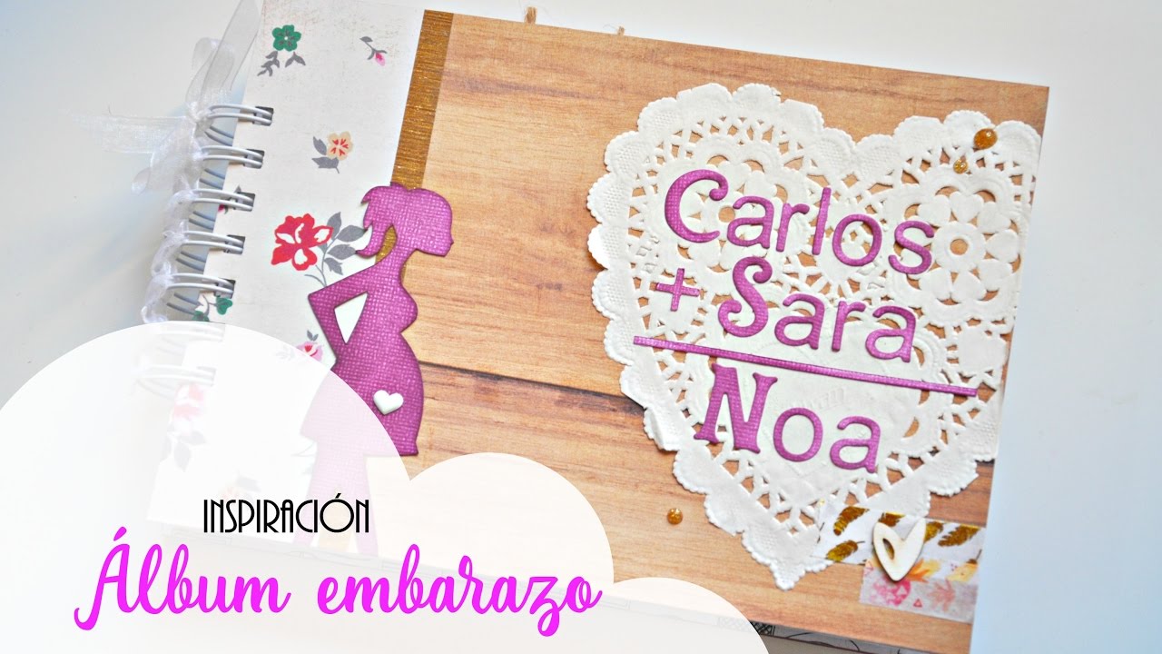 Álbum scrapbooking de embarazo, Pregnancy scrapbook album, Inspiración