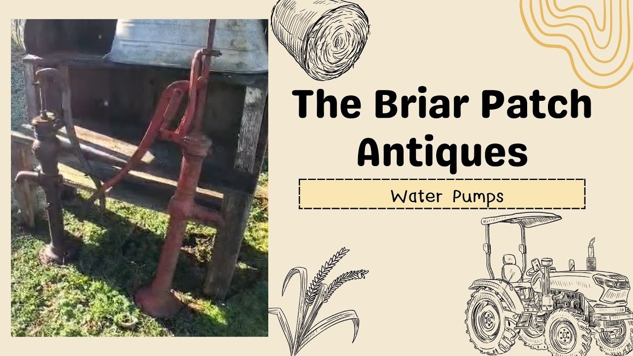 The Briar Patch Antiques - Getting Pumped for our next sale because of these antique water pumps!!!