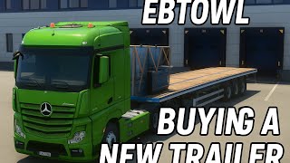 Buying a new trailer in TruckersMP | expanding our company