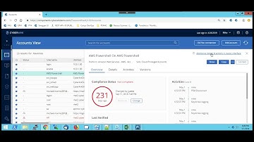 Cyberark - PSM-AWSPowershell Connection Component