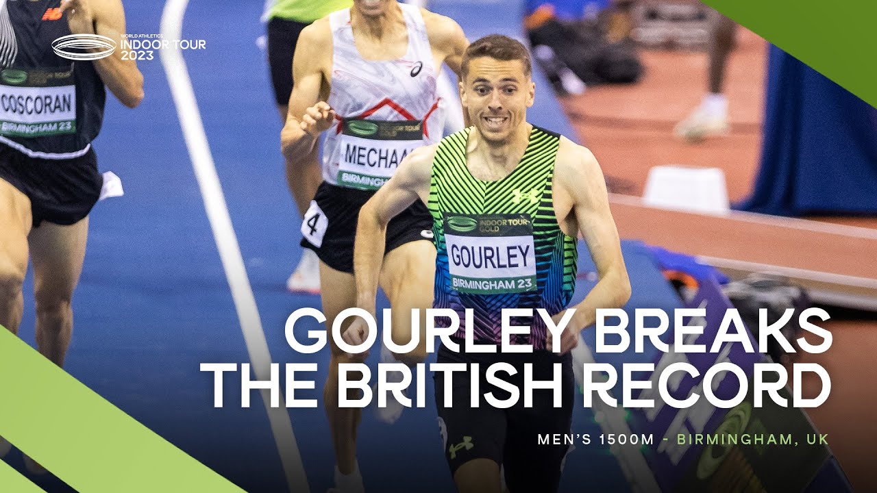 Impressive Gourley 🇬🇧 breaks British 1500m record World Indoor Tour