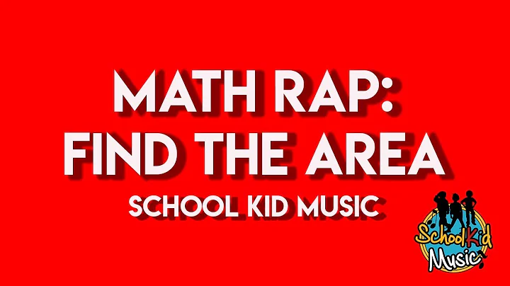 Math Rap: Find The Area (Official Lyric Video) (Calculating Area 3rd Grade Math Rap )