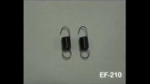 CNC Extension Spring Machine EF-210 - Extension Spring with Indian hook - YHM