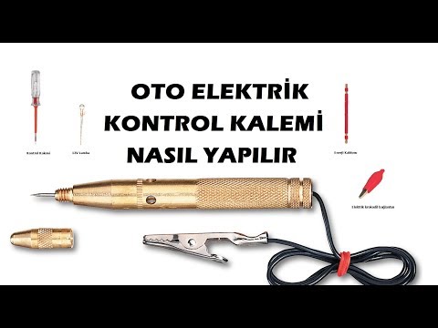 Oto Elektrik Kontrol Kalemi Nasıl Yapılır 12V-24V - HD Video Sesli Anlatım