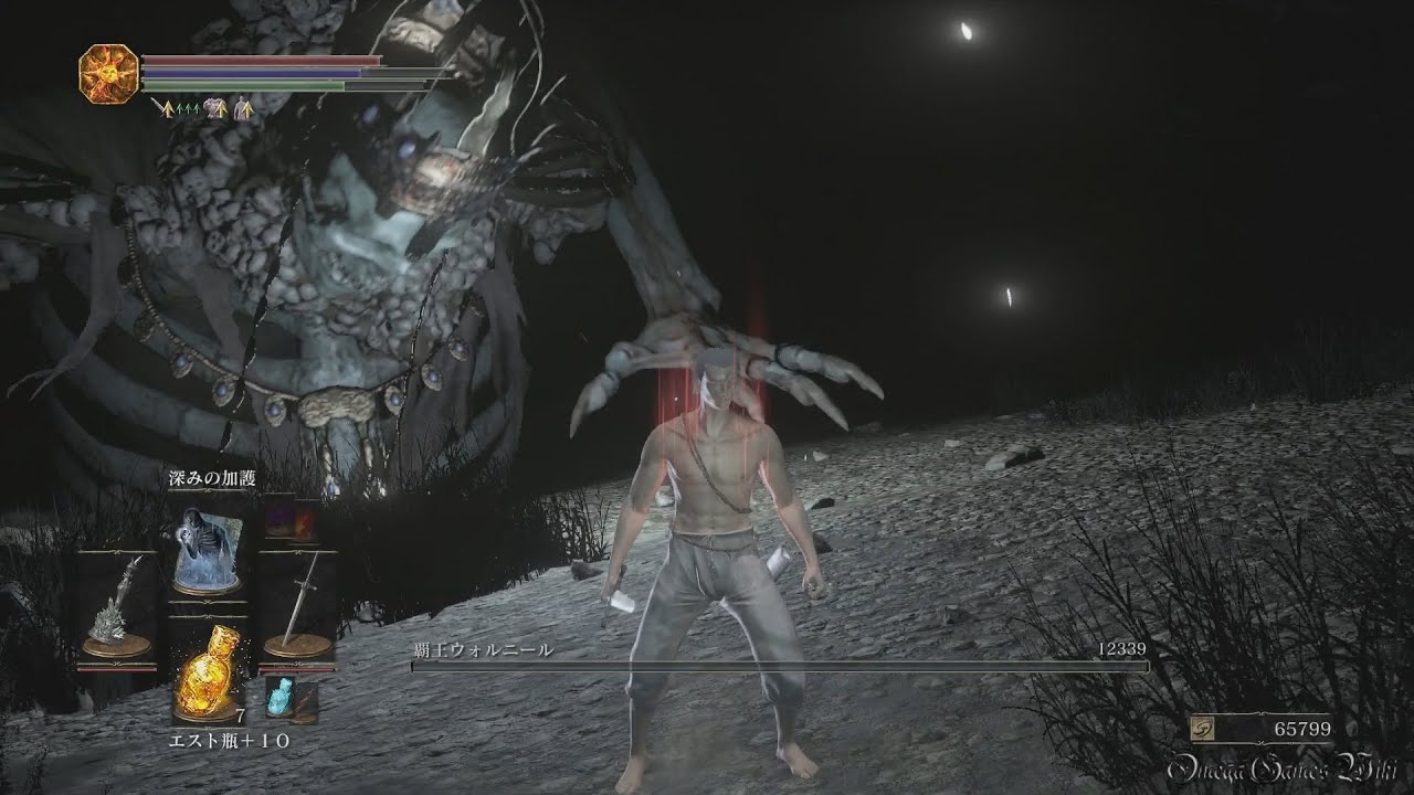 【8週目/NG+7】DARK SOULS 3 - #7 ボス・覇王ウォルニール/BOSS High Lord Wolnir（NO DAMAGE）