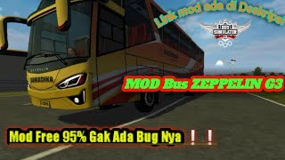 Review Mod Bus ZEPPELIN G3 Free Rasa Sale!!/Link Mod Ada di Deskripsi