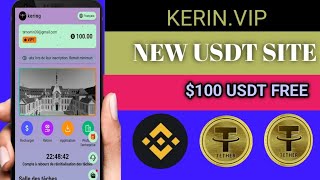 'Kerin.Vip'New Usdt Earning Site Today|New Usdt Mining App|Usdt Investment Site In 2024|Earn Usdt