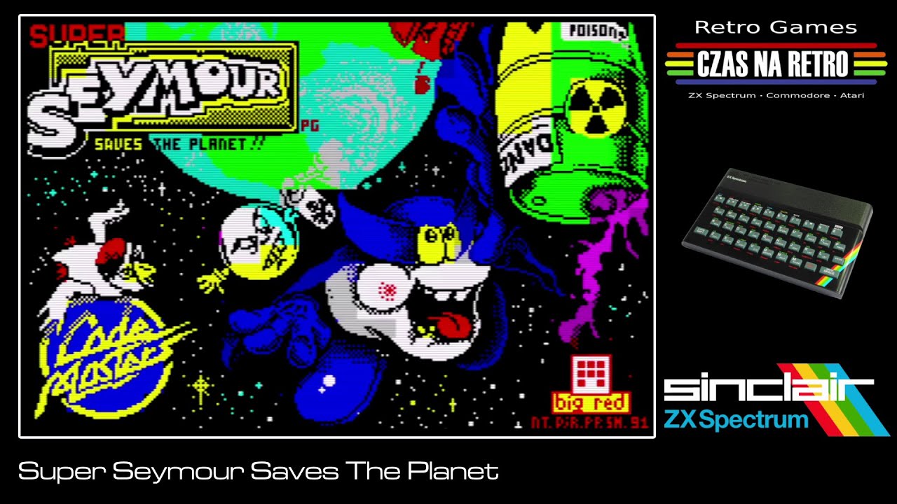 Super Seymour Saves The Planet (1991) - ZX Spectrum - YouTube