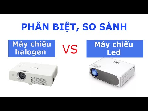 Video: Cái nào tốt hơn cho máy chiếu HID hoặc đèn LED?