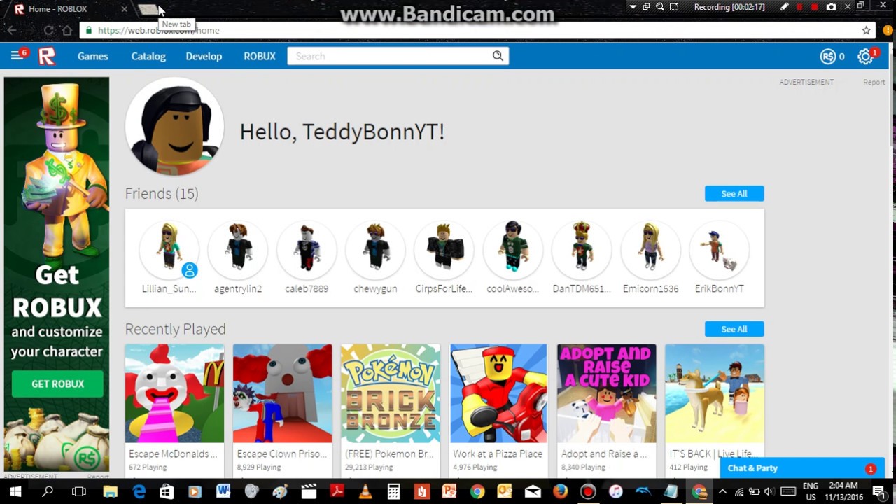 How To Get Free Robux 201617 Yay - how to get a lot of robux 2016