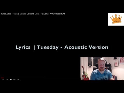 Tuesday - song and lyrics by The James Arthur Project