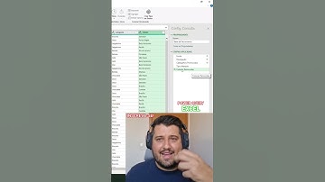 Como excluir colunas no power query, e o que são etapas no power query #excel