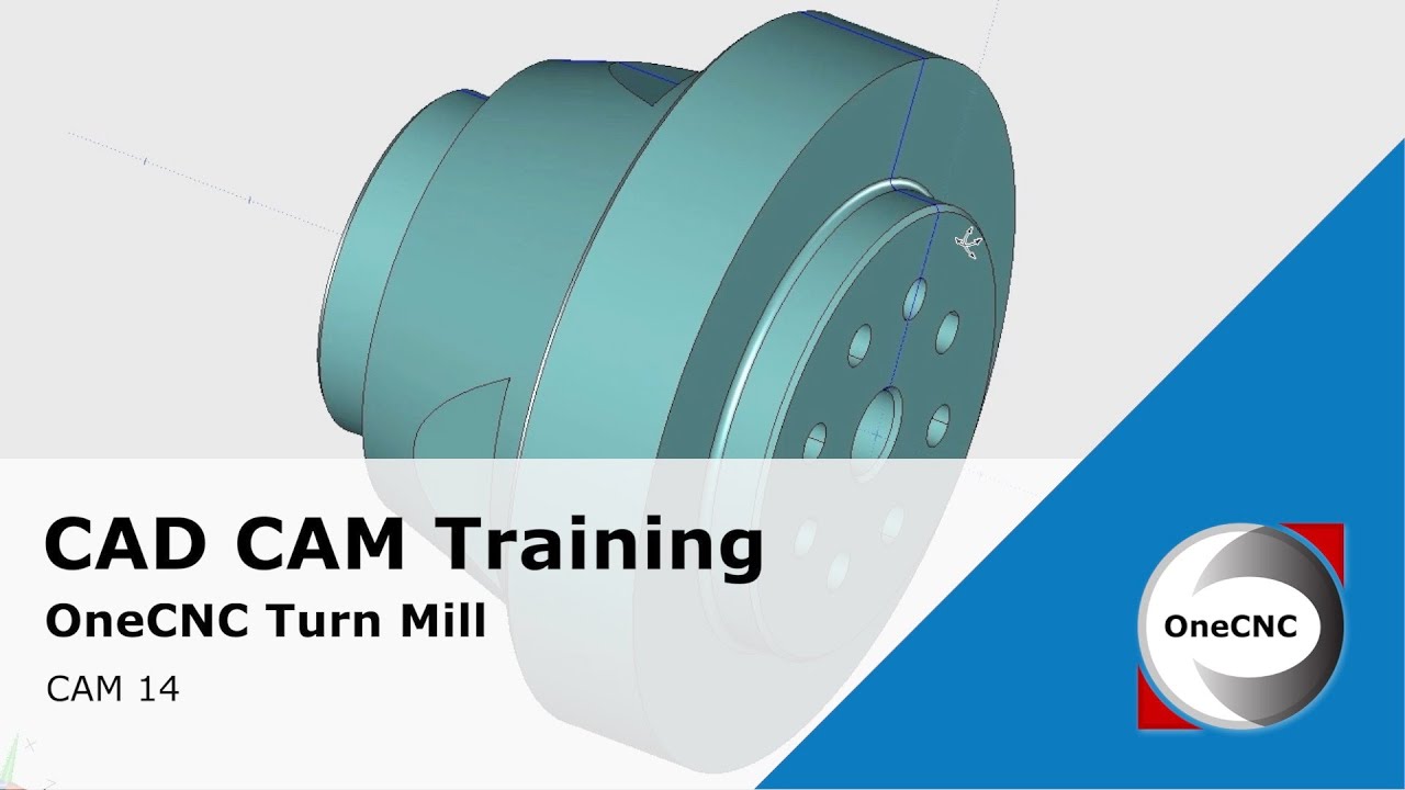 Applying Tool Paths for the Main Spindle in OneCNC Lathe Expert - CAM Training  1