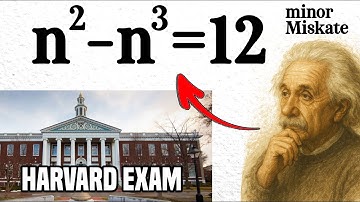 The Harvard Math Problem No One Solves on the First Try… Can You? 😱