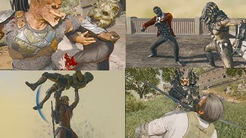 Bo6 Every Predator With Finishing Moves Feral Predator Jungle Hunter & Dek Warzone Finishers 