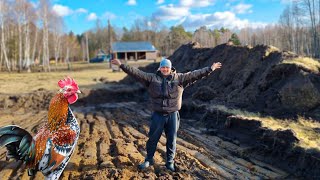 Насыщенная жизнь беларусcких хуторян. Новые жители на лесном хуторе. Распаковка посылки из Америки.