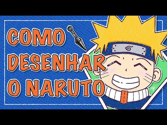 PASSO A PASSO COMO DESENHAR O NARUTO 🍥