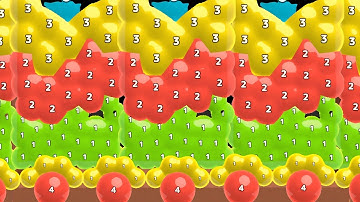 🎰 Melty Bubble (blob merge 3d) 🆚 imposter choice 🧩 2048 gameplay part #50