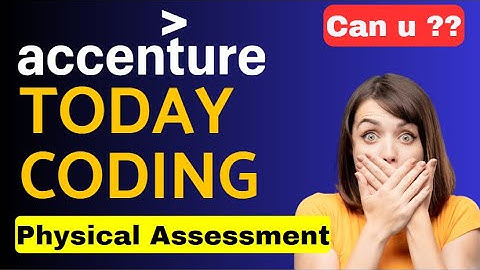 29 Sep | Accenture coding questions | Accenture Assessment test 2023