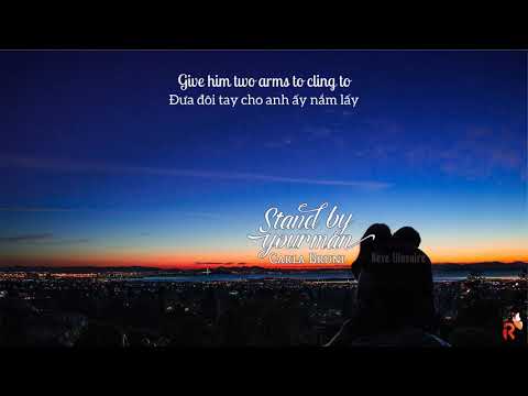 [Vietsub + Lyrics] Stand By Your Man - Carla Bruni