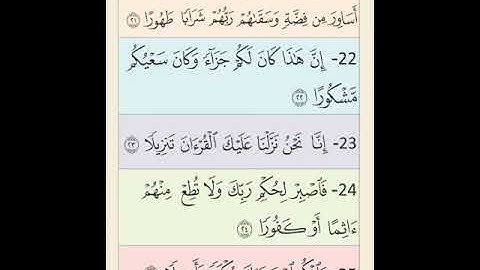 سورة الإنسان 5
