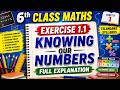 🔥 6th Class Maths Chapter 1 Exercise 1.1 | Knowing Our Numbers | All Questions Solved