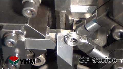 CNC Spring Machine CF-320-W.D. 1.2mm Conical spring- YHM