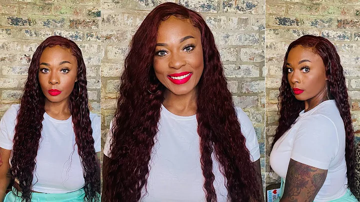 HOT AUBURN BROWN LACE WIG INSTALL | TUNEFUL HAIR