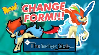 Mythical Pokemon Keldeo: Scarlet & Violet DLC The Indigo Disk!!! (Transfer & Change Form!)