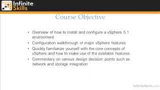 Introduction to VMware ESXi and vSphere 5.1 Administration
