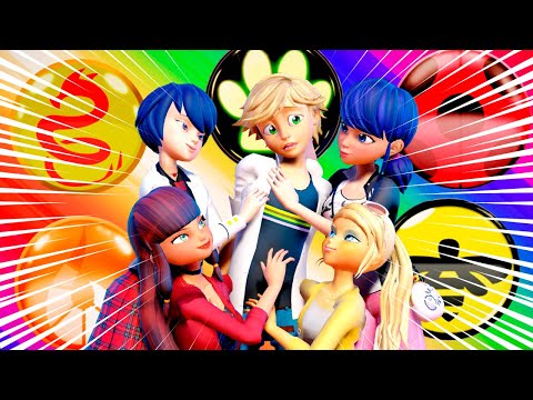 [Mucize: Uğur Böceği ile Kara Kedi] Adrien's harem (group TRANSFORMATION) [Miraculous Ladybug]