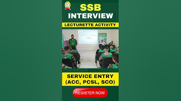 SSB Interview Lecturette Activity for Service Entry ACC,PCSL,SCO | SSB Coaching in Allahabad #shorts