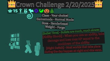Crown Challenge 2/20/2025 - Randomly Generated Droids