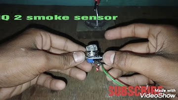 How to make Simple Smoke and gas sensor  project / using MQ 2 sensor ,