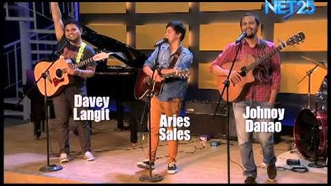 Davey Langit, Aries Sales and Johnoy Danao on Sessions on 25th Street this Sunday at 8pm on NET 25