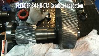 FLENDER B4 HH 07A Gearbox Inspection