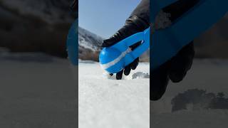 Famous The most perfect snowball in the world🩵 #asmr #snow #satisfying #fun Profile