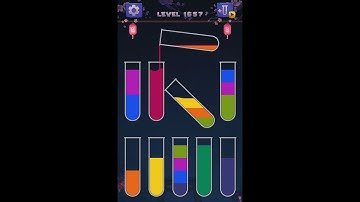 Sort Water Color Puzzle Level 1657