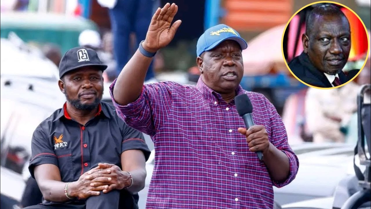 Natembeya, Matiangi Lights Up Busia! Ruto Allies Shocked by His Western Message