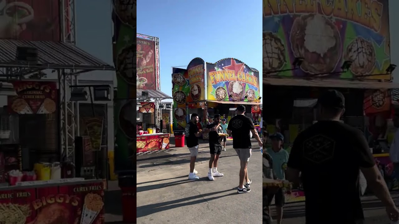 Orange County Fair can you smell the bbq