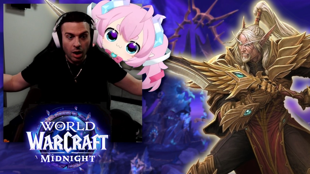 I Taught Chibi How to Play My FAVORITE Game of ALL Time - WoW: Midnight