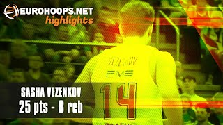 Zalgiris Kaunas-Olympiacos Piraeus 72-74 Sasha Vezenkov 25 Points, 8 Rebounds