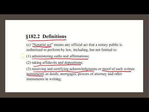 NYS Notary Public iPREP Assessment Test Q5