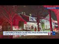 Lightning strikes cause multiple house fires in Franklin