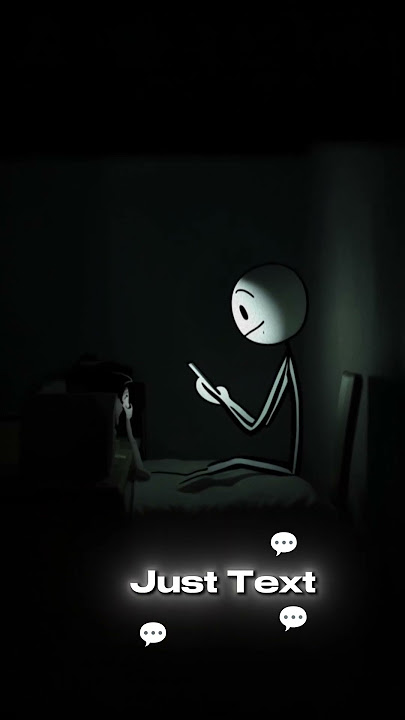 💬 She texted me: “Don’t turn around.” But I did. #horrorstory #stickmanhorror #horrorshorts