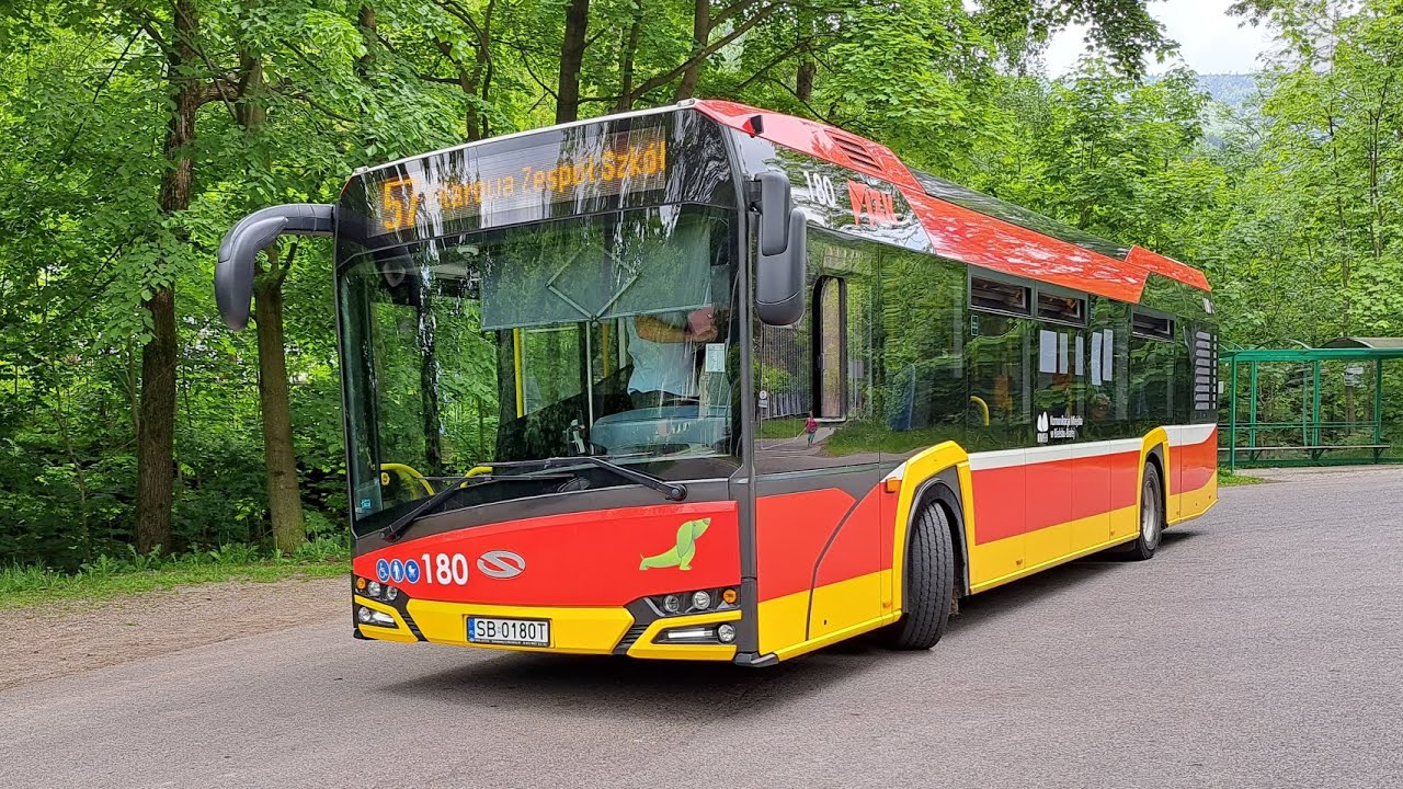 MZK Bielsko-Biała | Linia 57 | Solaris Urbino 12 IV | Kierunek Filarowa - Zespół Szkół