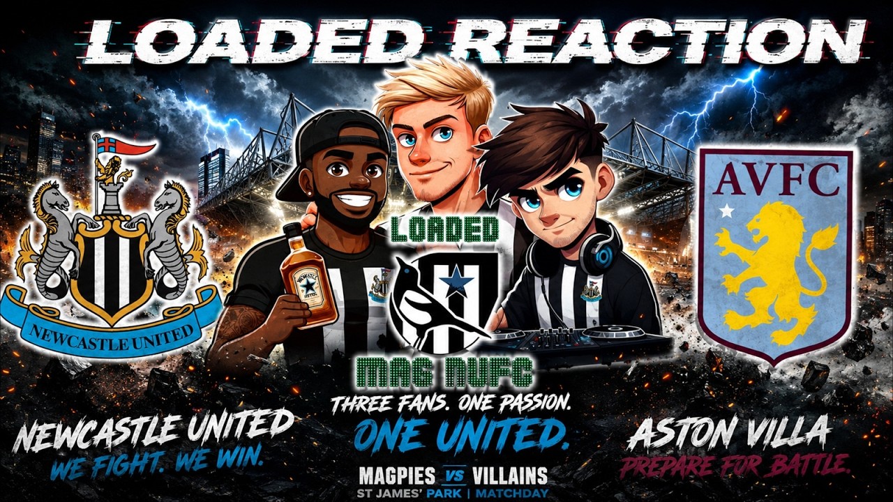 ⚡ Reaction to Newcastle United Vs Aston Villa💥