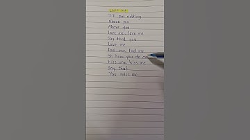 Thumbnail of Love me | song by | Justin Bieber  | 🌼 #songlyrics #shorts #lyricvideo