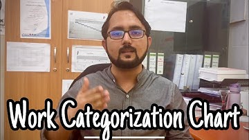 Work Categorization Chart | What is use of WCC