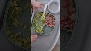 What my 7 month old baby eats in a day 🍎 🥦 #whatieatinaday #babyledweaning